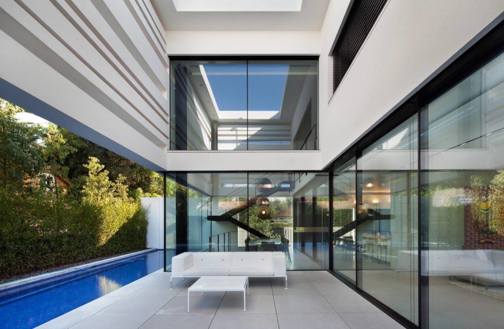 Beautiful modern home with Albertini Windows