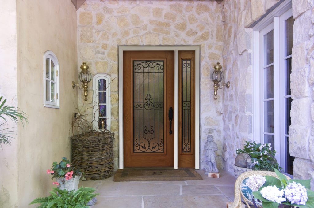 Provia doors create a beautiful entry way